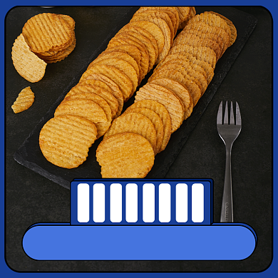 薯片零食小吃食品淘宝主图直通车模板背景