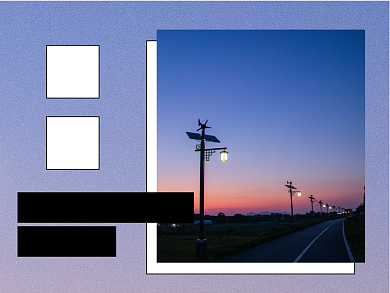 浪漫文艺晚安问候语励志方形配图背景