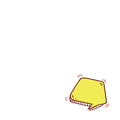 黄色卡通促销活动标签背景