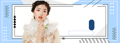 夏季女装清仓狂暑季促销banner背景