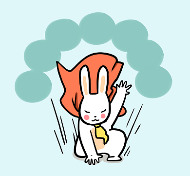 沙滩上最靓的雕简约插画朋友圈封面背景