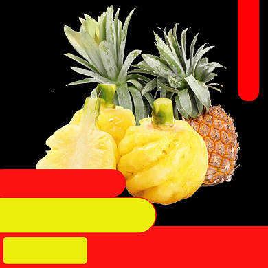 香水小菠萝水果淘宝主图直通车模板背景