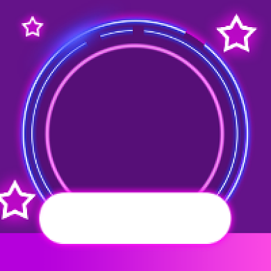 新品预售霓虹大气公众号次图背景