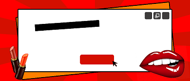 红色口红推荐美妆公众号首图背景