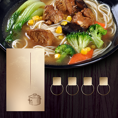 美味拉面抻面主图背景