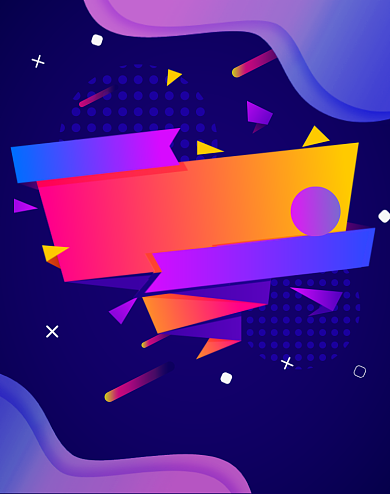 紫色渐变双十二倒计时海报背景