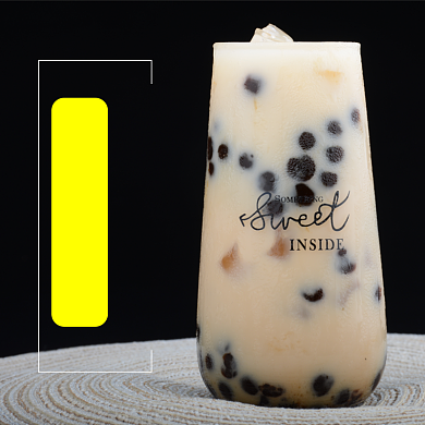 珍珠奶茶饮料外卖主图背景