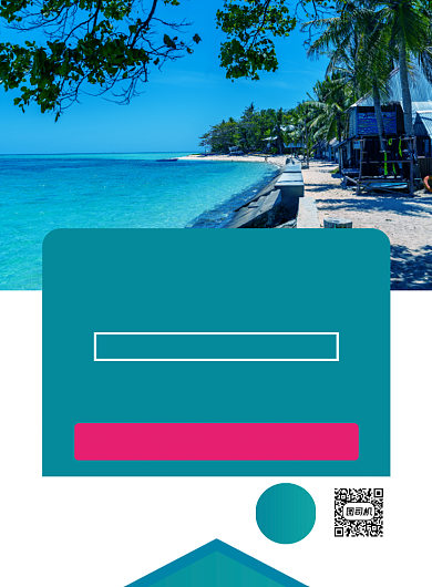 周末旅游秋季国内旅行景点促销海报背景