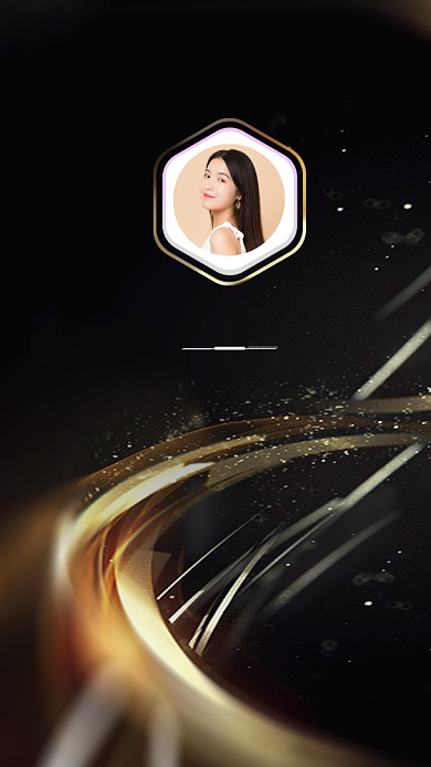 创意大气黑金讲师团队聊天背景图背景