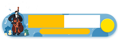 手绘卡通寒假乐器培训胶囊背景