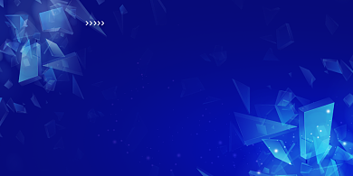 年会大气蓝色企业签到墙展板背景