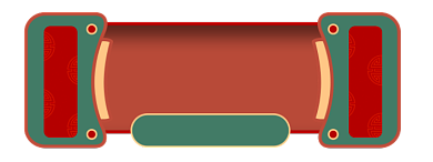 复古中国风双11预售促销弹窗挂件入口背景