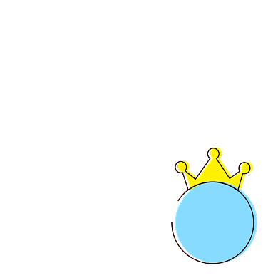 手绘卡通风双12爆炸贴标签促销标签背景