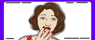 蓝色创意简约震惊消息公众号首图背景