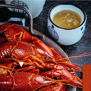 小龙虾主图夏季美食海报直通车背景