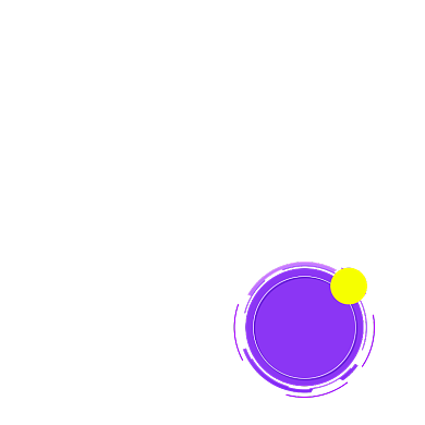 紫色创意圆形活动优惠券背景