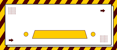 黄色卡通今日新闻热点微信首图背景