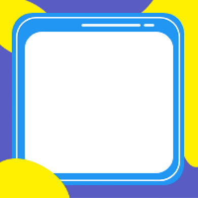 限时优惠撞色几何公众号次图背景