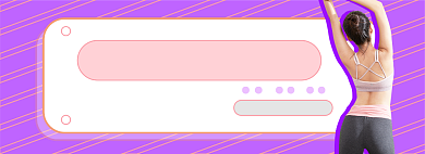 夏日运动服电商淘宝banner图背景