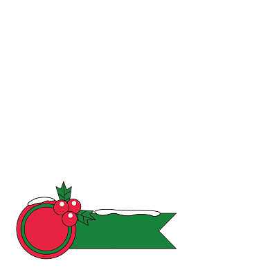 绿色圣诞节限时购活动标签背景