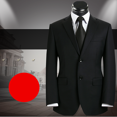 天猫直通车时尚男装正装西装主图背景