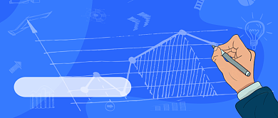 卡通金融股票资讯热点公众号首图背景