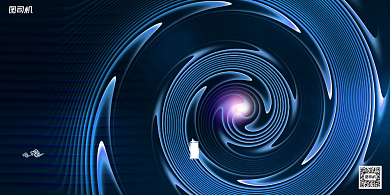 签到处旋转光感企业年度晚会盛典展板背景