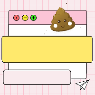 萌宠软便原因分析清新公众号次图背景