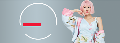 秋冬上新女装服饰电商banner背景