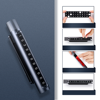 汽车临时停车牌号码安装步骤主图背景