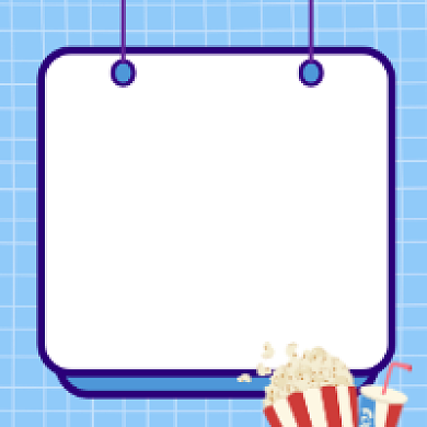 必看电影简约插画公众号次图背景