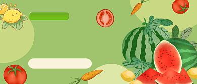 绿色清新夏日特惠公众号首图背景