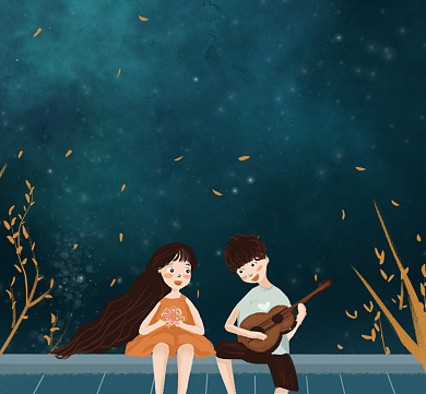 渺小幸福清新简约朋友圈封面背景