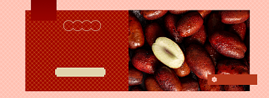 时令冬枣红枣滋补养生年货节淘宝电商banner背景