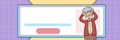 预防神经衰弱卡通插画热文链接背景