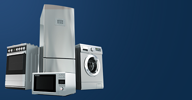 滚筒洗衣机全自动家电双十二海报背景