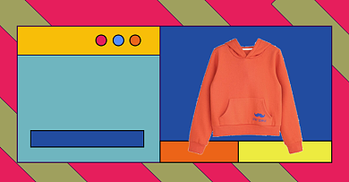 双十一女装大促卫衣活动专区店铺海报背景