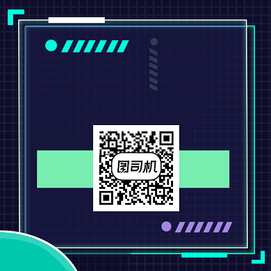 最新科技资讯商务大气方形二维码背景