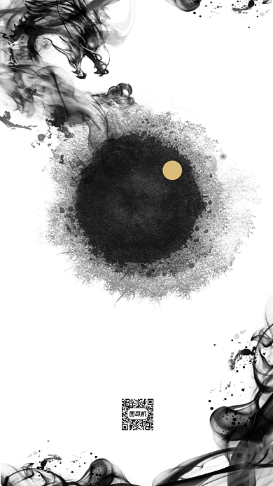 艺术会展邀请函中国风海报背景