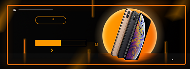 手机新款上市科技淘宝电商banner背景