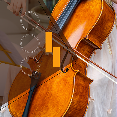 音乐乐器手工大提琴淘宝主图直通车模板背景