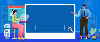 Excel办公软件教育培训公众号首图背景