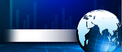 国际新闻蓝色通用传媒热点首图背景