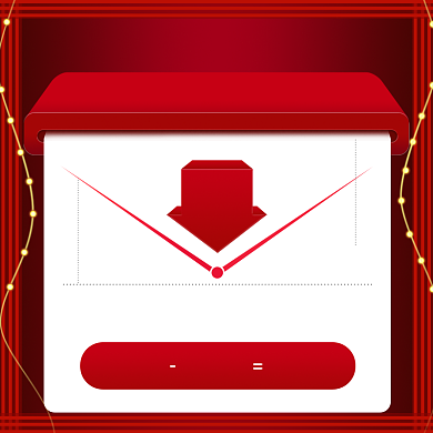 双11大促降价曲线简约主图背景