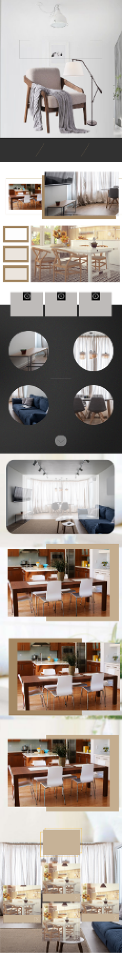 简约简欧时尚家居家具用品首页背景