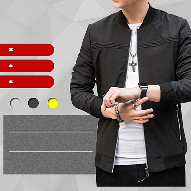 秋季男装夹克衬衫休闲裤主图背景