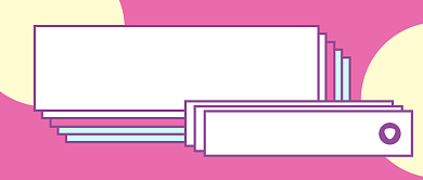 粉色简约时尚下半年已就绪新媒体配图背景