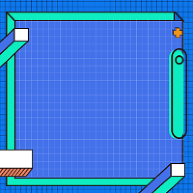 驾校培训招生撞色几何公众号次图背景