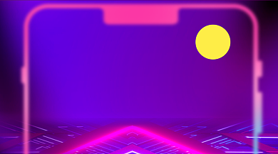 紫色抖音视频引流教育课程封面背景