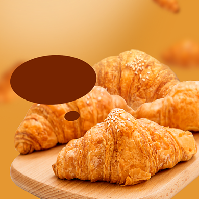 美味早餐面包蛋糕饼干电商主图背景